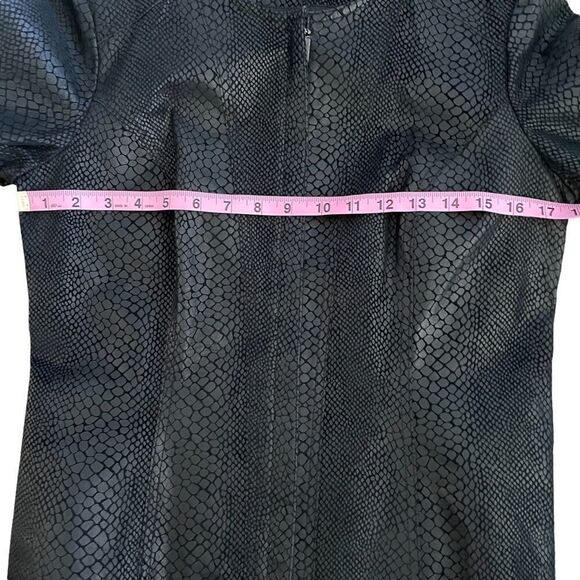 Alfani ~ Petites ~ Genuine Leather Jacket ~ Fully lined ~ size Small - Picture 7 of 9